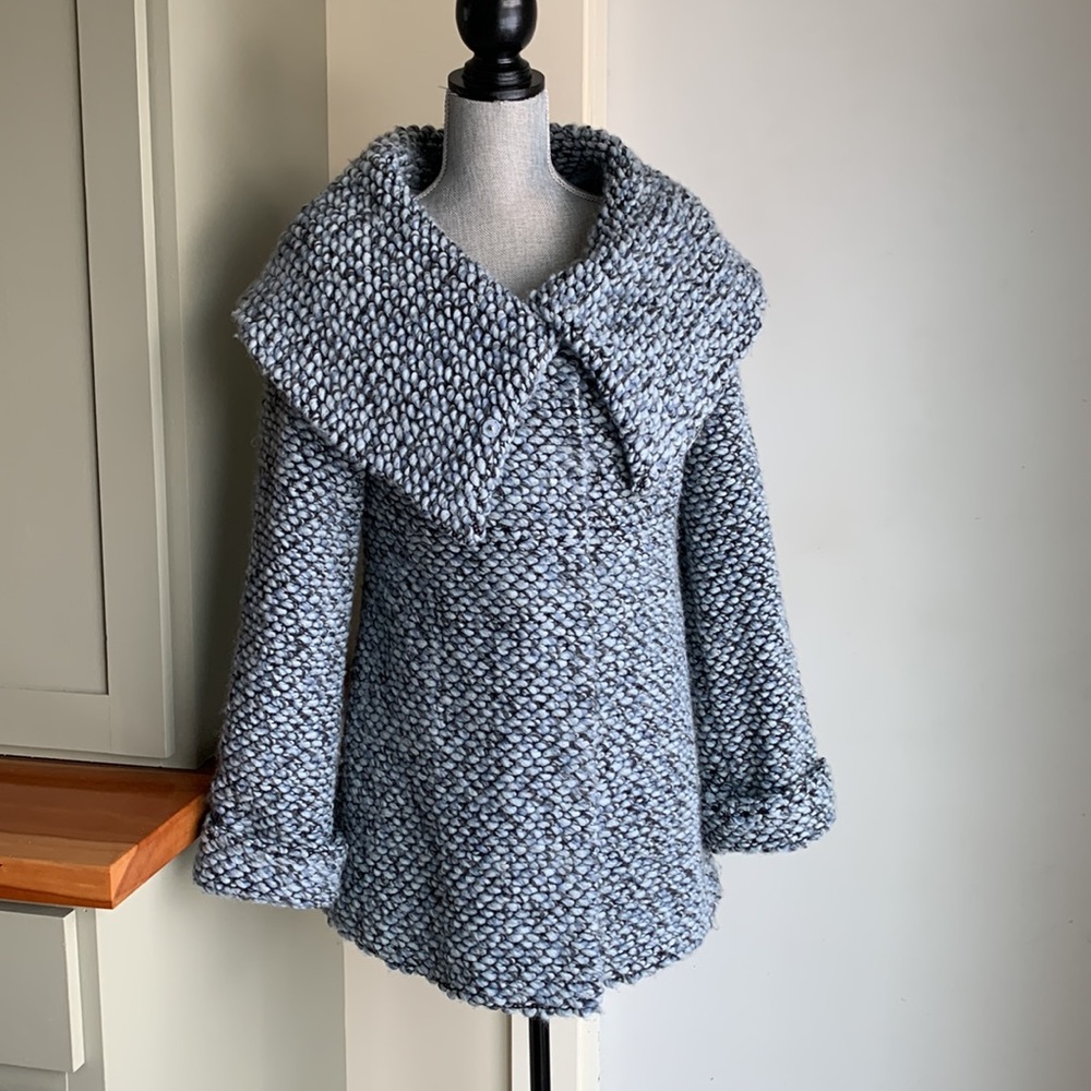 Blue Collar Sweater Coat